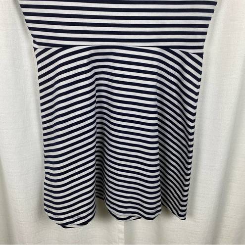 Draper James  Blue&White Stripe Ponte Knit A Line Dress Sz.XL