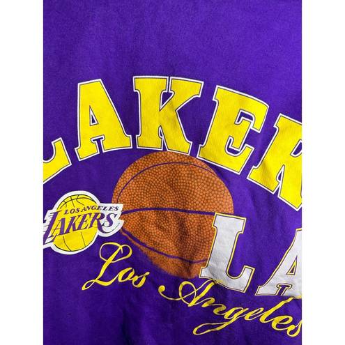 Nba  Los Angeles Lakers Purple Sweatshirt Size Small