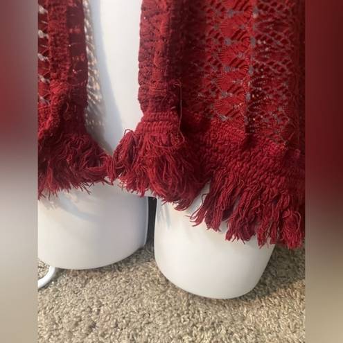 Self Esteem 🛍️ $5 Bundle Deal 🛍️ EUC Cherry Red Knit Cardigan