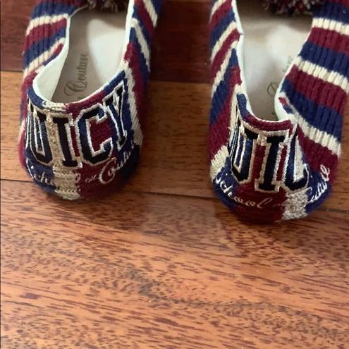 Juicy Couture  | Adorable Ballet Flat Slippers Knit