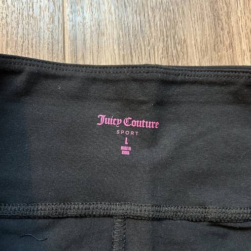 Juicy Couture  Women's Essential High Waisted Cotton Yoga Pant Size L NWT