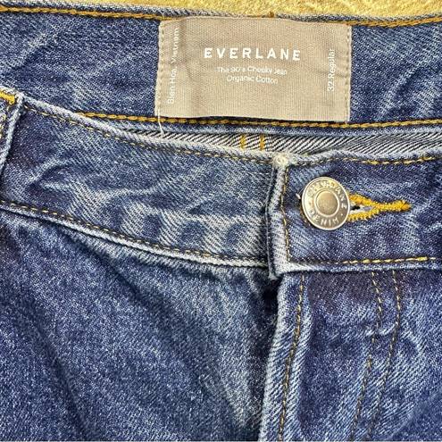 Everlane  The 90’s Cheeky Jean High Rise Straight Leg 32