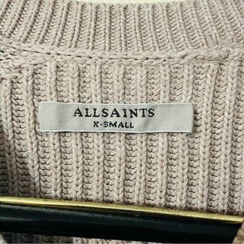 All Saints Meller Jumper in Sandstone Pink XS