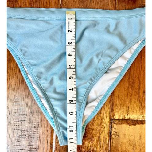 Daisy Dippin’ ’s Bikini Set Ice Blue Matador Top High Rise Ultra Bottom Bikini XL