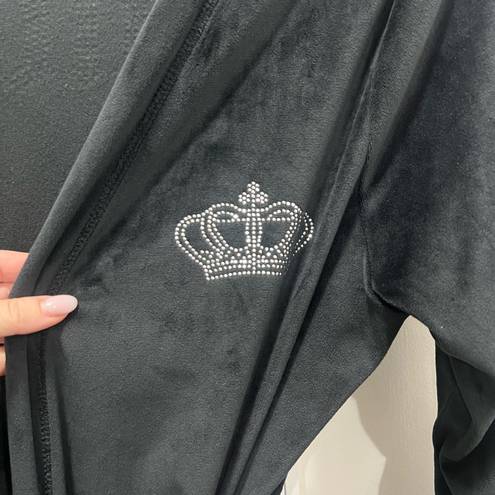 Juicy Couture  Black Studded Robe Size S/M