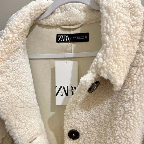 ZARA Fleece Coat NEW!