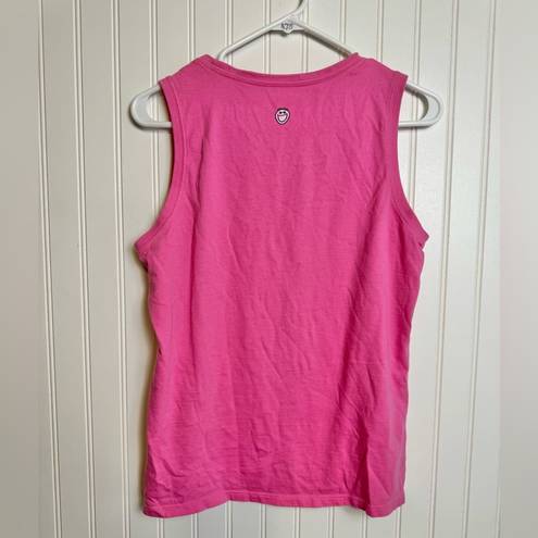 Life is Good  Pink Hang Time Tank Top Size Medium  Women’s Sleeveless Top