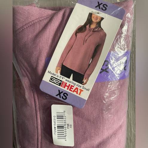 32 Degrees Heat NWT 32 Degrees Funnel Neck Sweatshirt Pink size XS