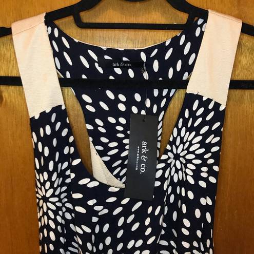 Ark & Co. NWT Twisted Racerback dress with pockets new feminine bohemian boho