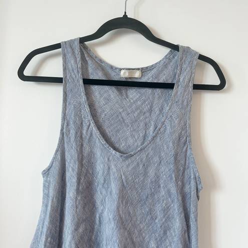 CP Shades  Bree Dress in Chambray 100% Linen Size M LIKE NEW