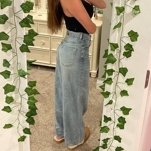 Old Navy NYOT-  High Rise Baggy Wide Leg Jeans Size 0
