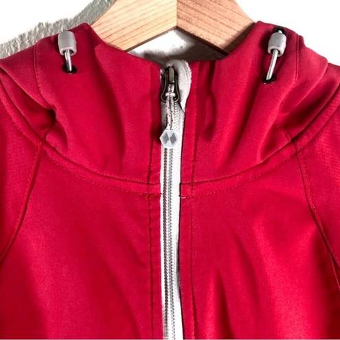 Black Diamond  Double Diamond Full Zip Jacket, Large , Red, Fleece Lined