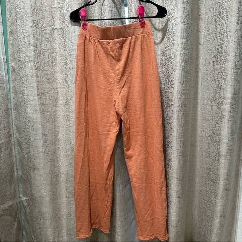 Free People FB BEACH -  wide leg pants 100% cotton size S/P #628-7