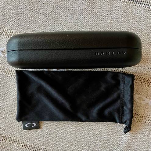 Oakley 😎Genuine  Eyeglass Black Hard Case & Microfiber Bag😎 🆕