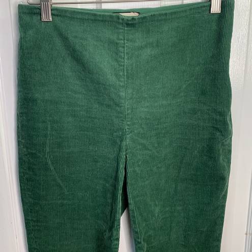 Tuckernuck  Women’s Green Corduroy Ashford Pants Sz Medium