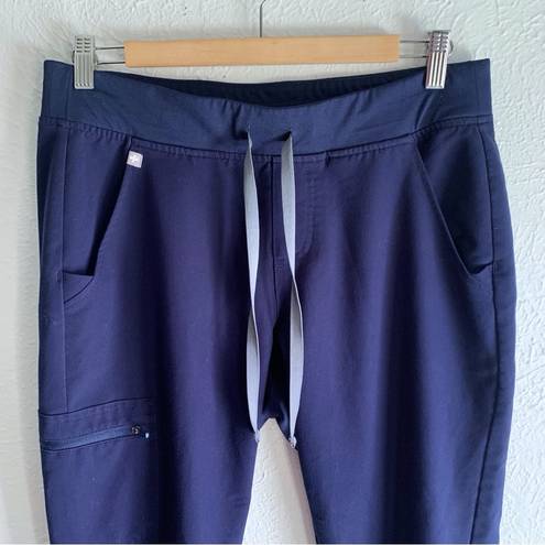 FIGS  Zamora Jogger Scrub Pants Navy Sz Medium