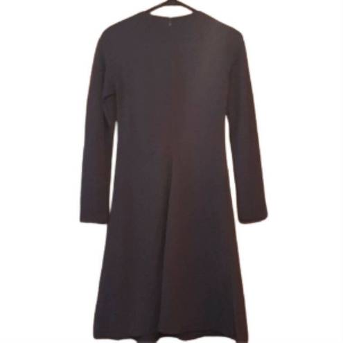 Mulberry Of Mercer  Morgan Long Sleeve Crew Neck A-Line Dress Size XS