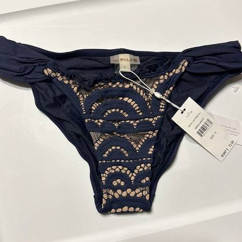 PilyQ New.  navy nautica lace bikini set. Small