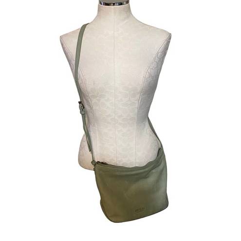 Krass&co American Leather . Crossbody Boho Indie Bag Adjustable strap mint green