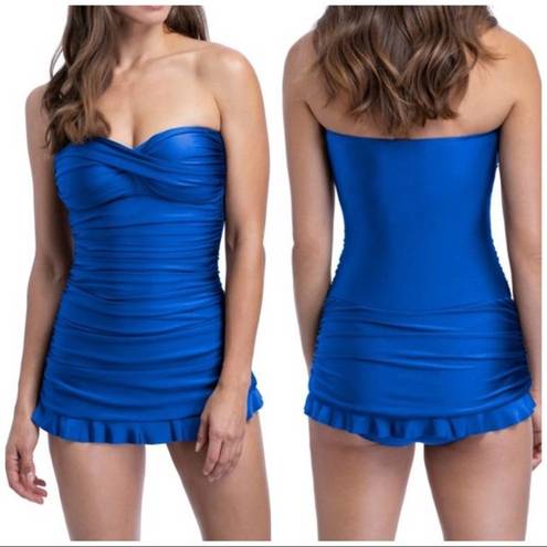 Gottex  ONE PIECE SATIN NIGHTS BANDEAU SWIMDRESS