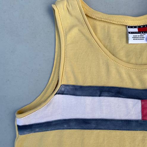 Tommy Hilfiger Vintage  Yellow Tank Top