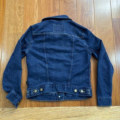 Patagonia  Iron Forge Blue Button Down Denim Jean Jacket Women’s Size Medium XS