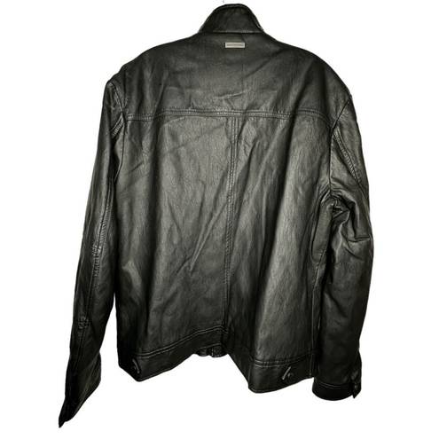 Marc New York  Black Vegan Leather Jacket nwt