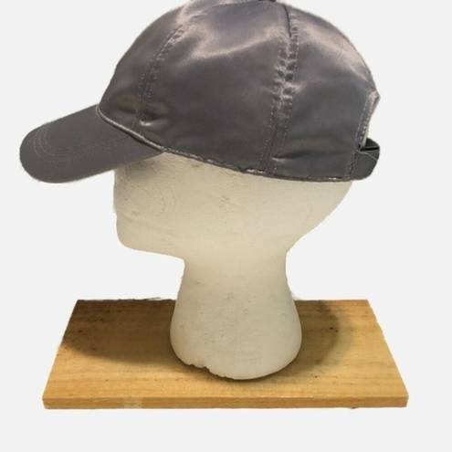 Blossom Gray Satin Cherry  Baseball Cap Hat