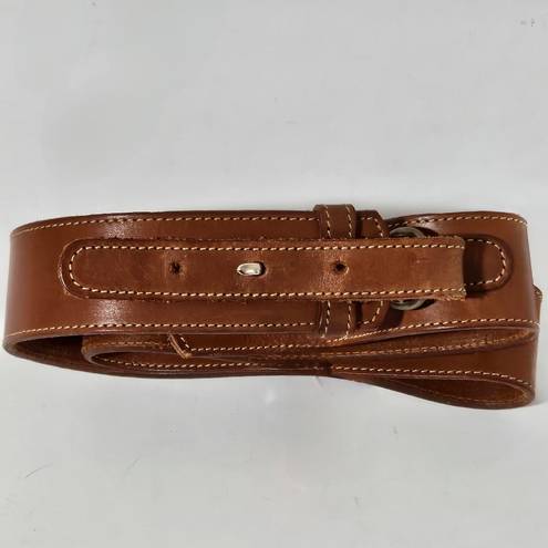 Krass&co The Regent Belt  Cognac Leather Waist Belt Size 32/80cm