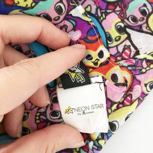 Tokidoki Infinity Scarf Donutella Mozzarella Sandy Stellina Neon Star Colorful