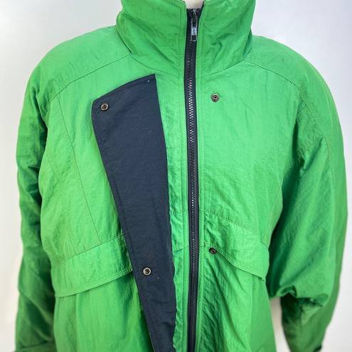 London Fog Vintage 80s Down Ski Coat  Kelly Green