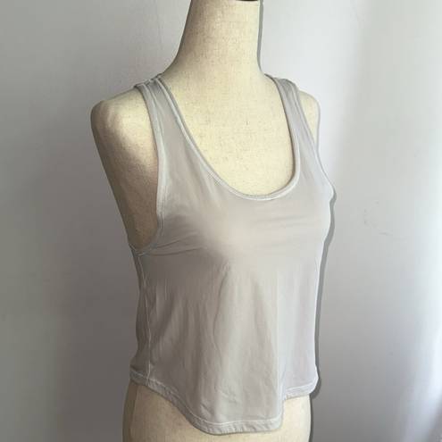 Lululemon Light Grey Lulu Tank