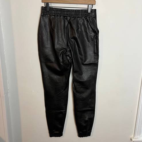 Spanx NWT - Faux Leather Jogger Pants Black