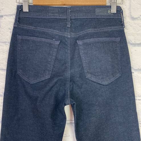 AG Adriano Goldschmied  Janis dark blue high rise flare jeans 25