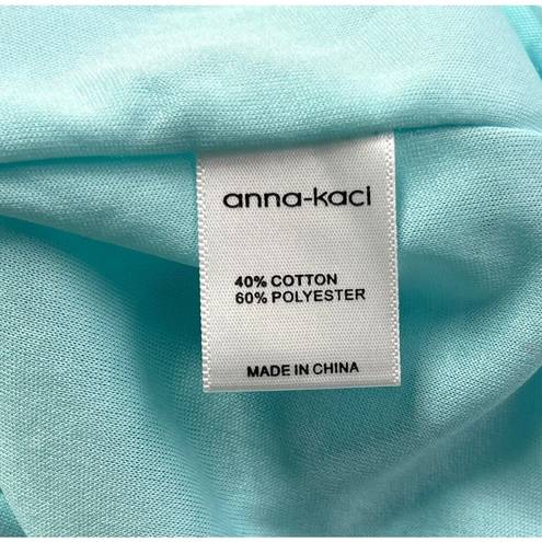 a.n.a  Kaci Womens XXL Dress Aqua Renaissance Peasant Maiden Coquette Feminine