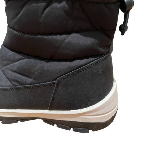 All In Motion  Jules Pull-On Puffer Boots Black Women’s Size 11