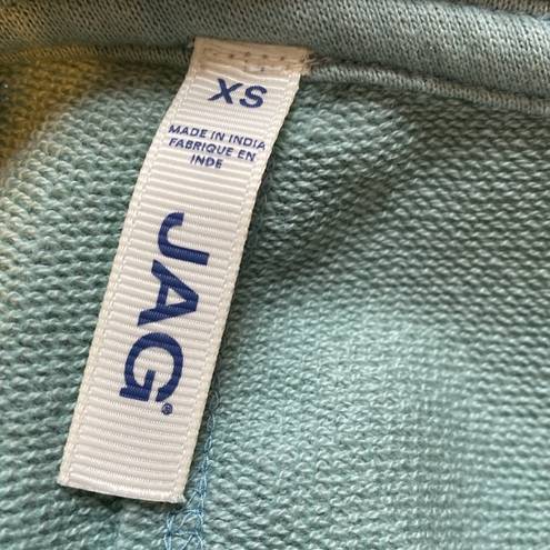 Jag jeans Jag Sea Foam Green Lightweight Pullover Comfy Oversized Lounge Sweatshirt Sz XS