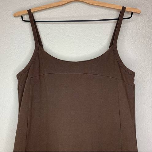 Patagonia  Dress Vitaliti Strappy Tank Brown Workout Dress Size M