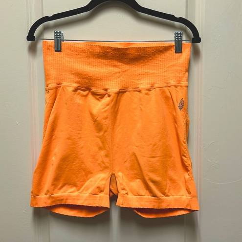 Free People Movement ❤️ FP Movement Good Karma Running Shorts in “Electric Orange” XL