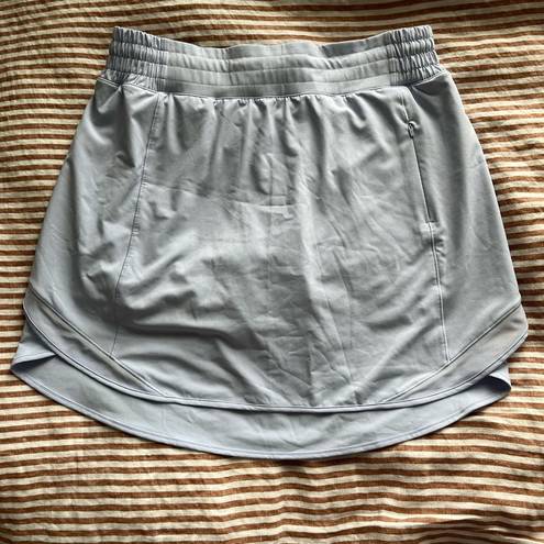 Lululemon  Hotty Hot Skirt in Pastel Blue Sz 10