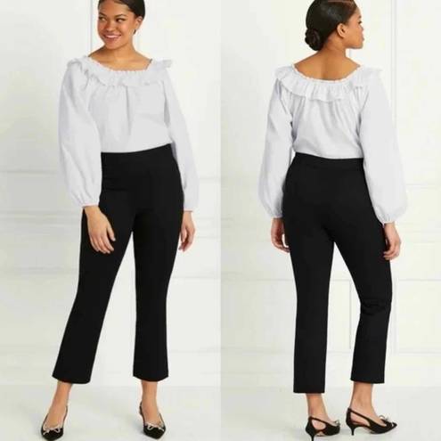 Hill House  The Claire Pant Casual Black Stretch Cotton Size Medium