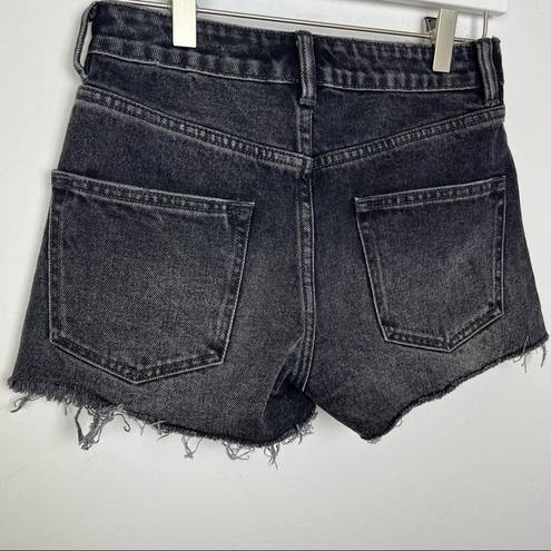 All Saints High Rise Lexi Shorts in Black