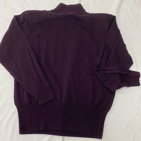 Dress Barn  Casual Sweater - Purple