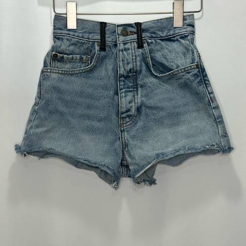 The Kooples  High Rise Denim Shorts