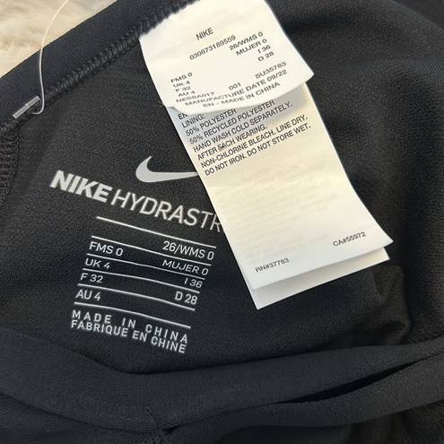 Nike  Hydrastrong Black One Piece Swimsuit