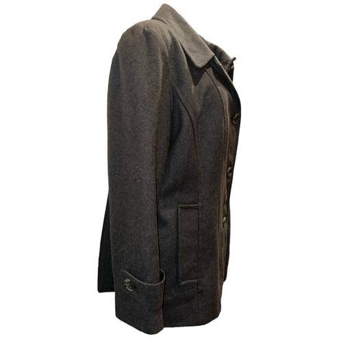 London Fog  Wool Blend Pea Coat Size XXL