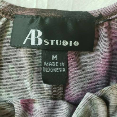 AB Studio Women's Blouse Shirt M