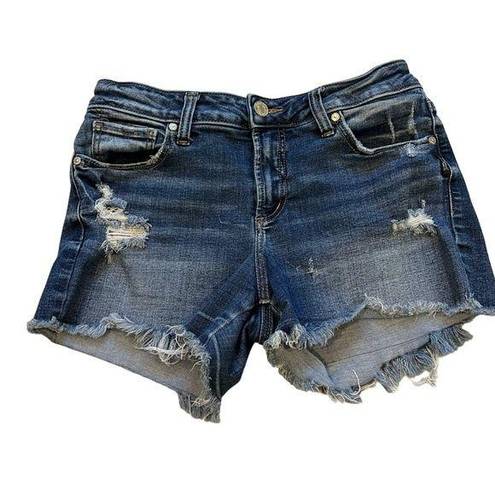 Silver Jeans Silver Suki Distressed Jean Short