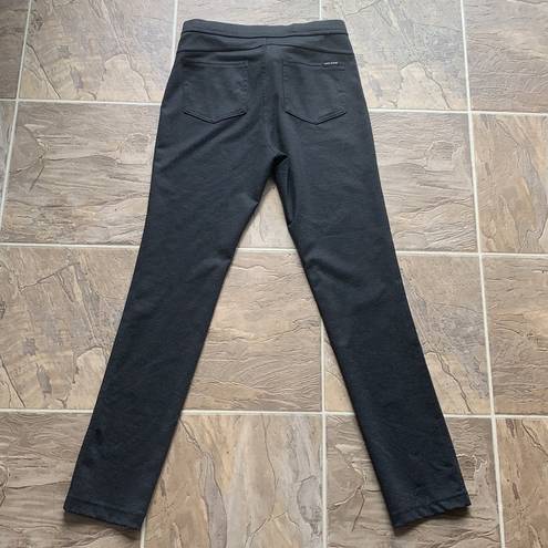 DKNY  Pull On Straight Leg Black Pants Leggings