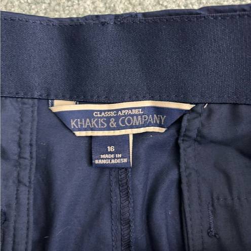 Krass&co 🍎5/25 NWT Khakis &  Sateen Capri Wrinkle Resistant Casual